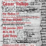 Autour de l'œuvre poétique de César Vallejo