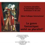 Colloque International « Le genre fantastique: unité ou pluralité? »