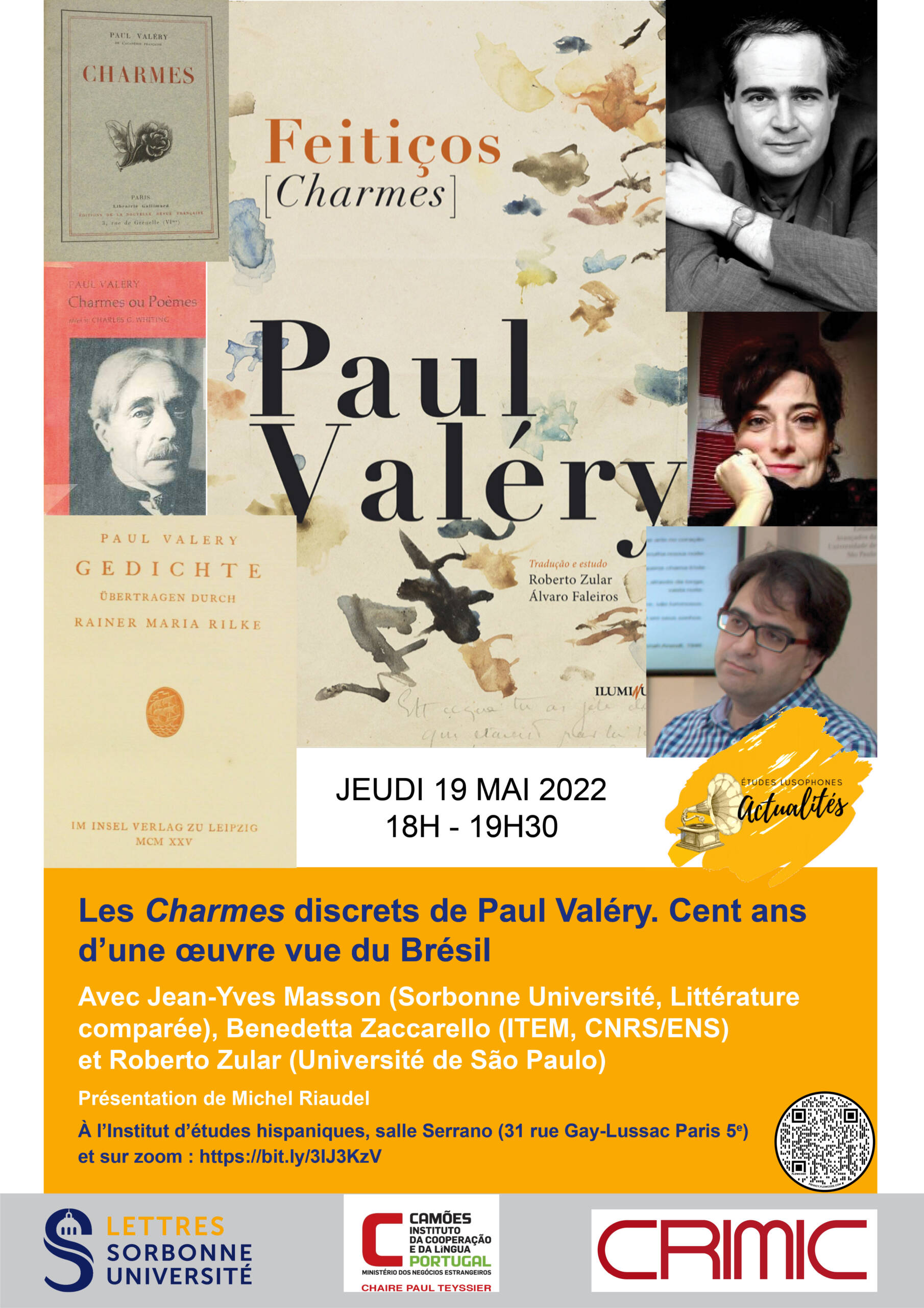 Les Charmes discrets de Paul Valéry. Cent ans d’une œuvre vue du Brésil