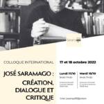 José Saramago : création, dialogue et critique
