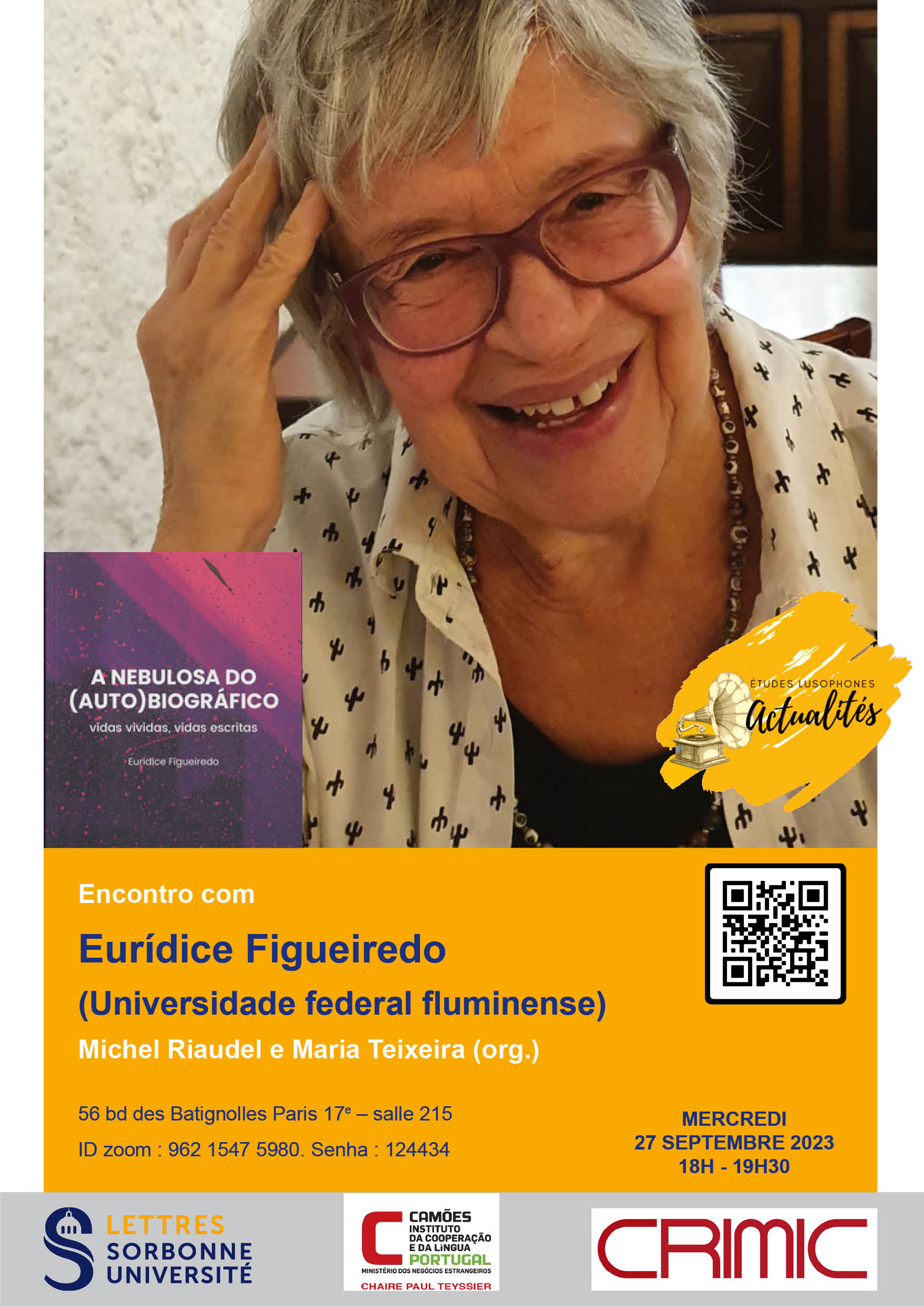 Encontro com Eurídice Figueiredo