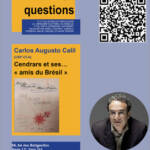 Carlos Augusto Calil : Cendrars et ses “amis du Brésil”