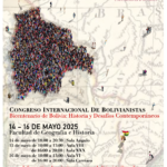 Congreso Internacional de Bolivianistas 2025 “Bicentenario de Bolivia: historia y desafíos contemporáneos”