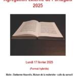 Agrégation externe de Portugais 2025 (hybride)