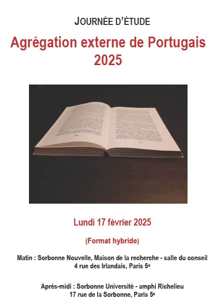 Agrégation externe de Portugais 2025 (hybride)