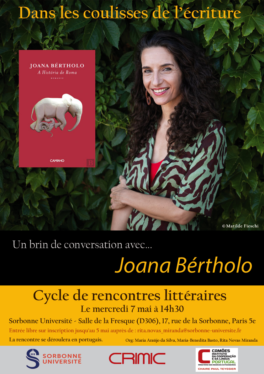 Dans les coulisses de l’écriture. Un brin de conversation avec… Joana Bértholo