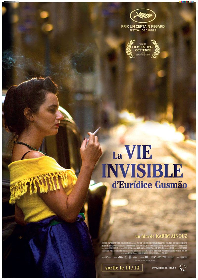 Les rencontres du mardi entre littérature et cinéma brésiliens : La vie invisible d’Euridice Gusmão (A vida invisível de Euridice Gusmão – 2019) de Karim Aïnouz