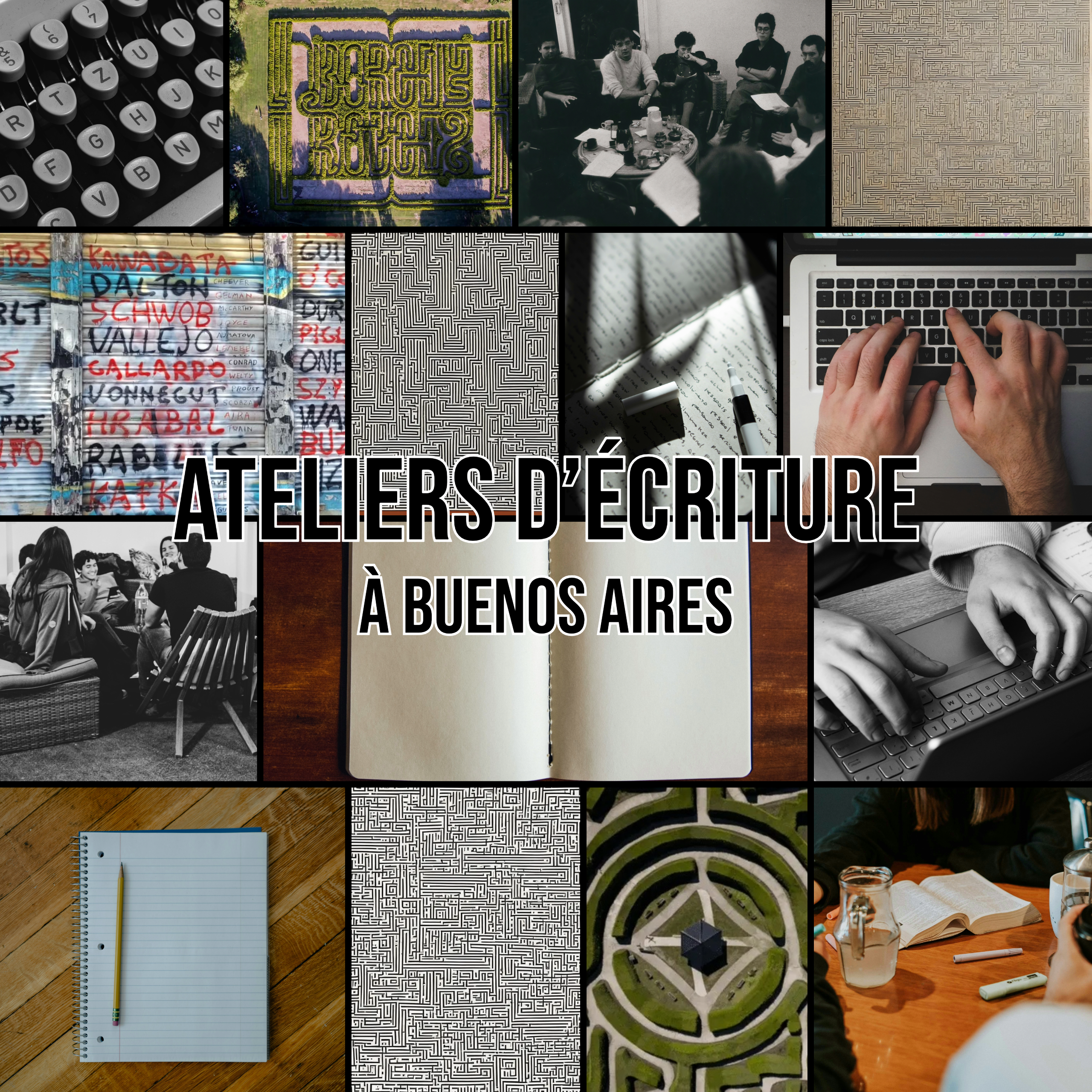 Ateliers d’écriture à Buenos Aires