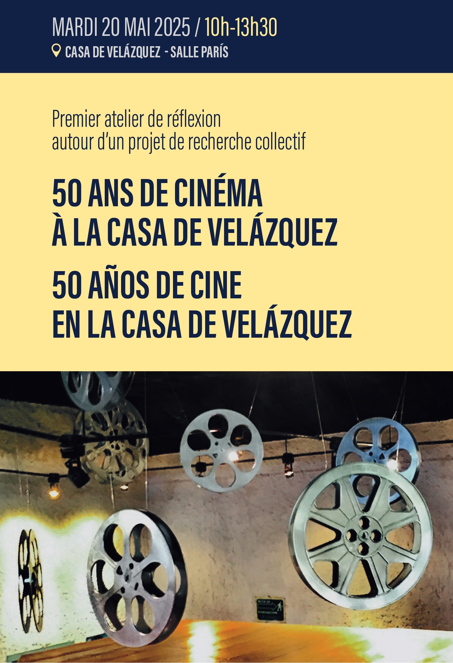 50 ans de cinéma à la Casa de Velázquez