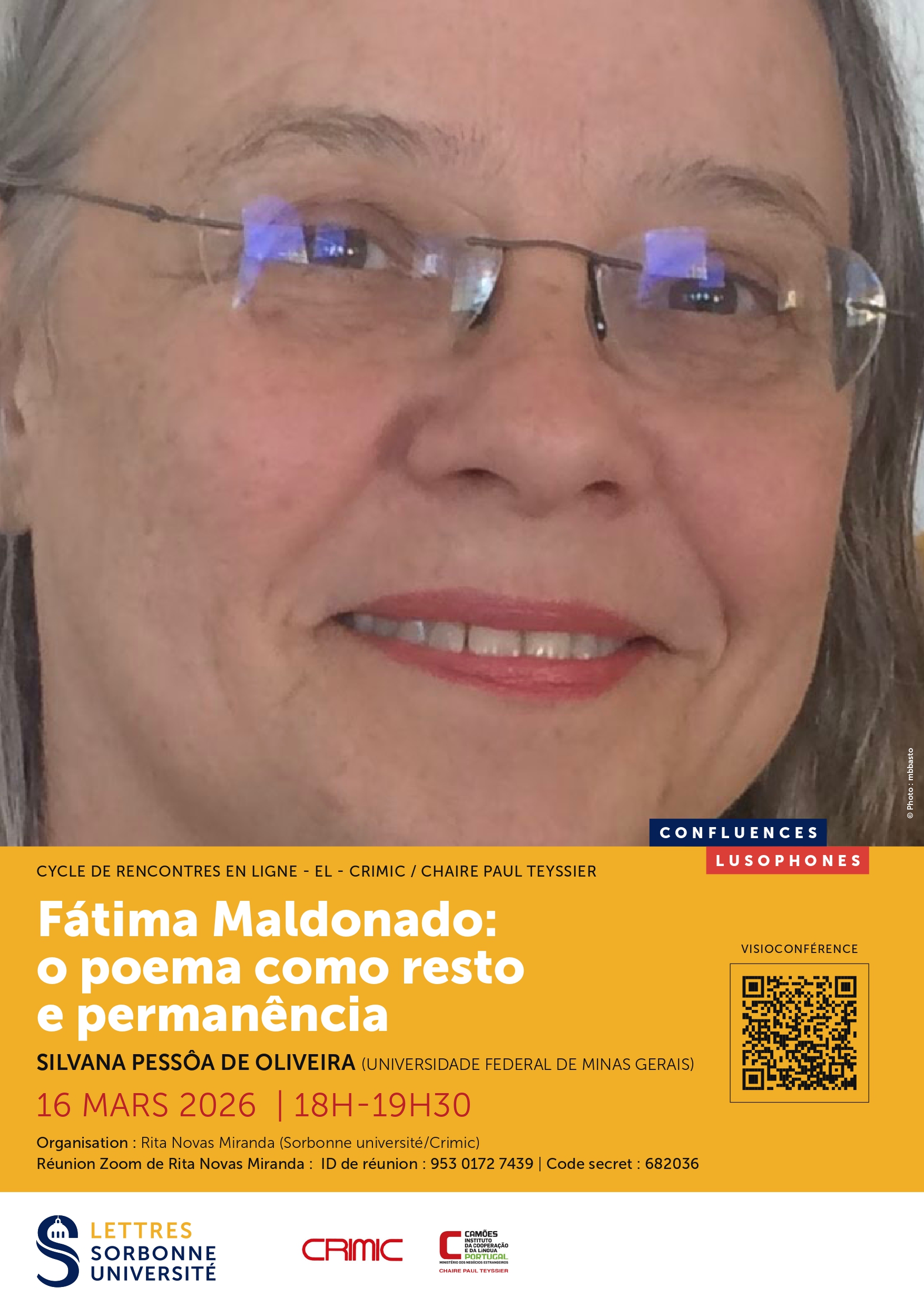 Confluences lusophones : « Fátima Maldonado: o poema como resto e permanência », par Silvana Pessôa de Oliveira