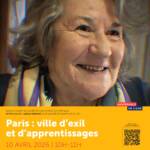 « Paris : ville d'exil et d'apprentissages », par Amélia Resende (enseignante et résistante exilée)
