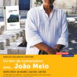 Dans les coulisses de l’écriture. Un brin de conversation avec… João Melo
